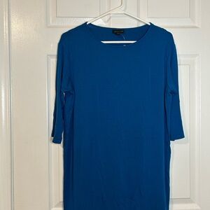 NWT J. Jill Blue Women's Tunic Top. 
Cross listed